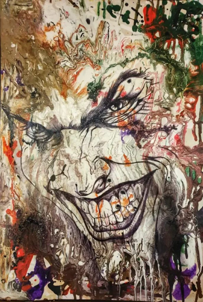 JOKER: Inizio della nuova ERA. Le macchie di colore prendono vita. Entrano in risonanza con il soggetto. Ne definiscono i particolari.