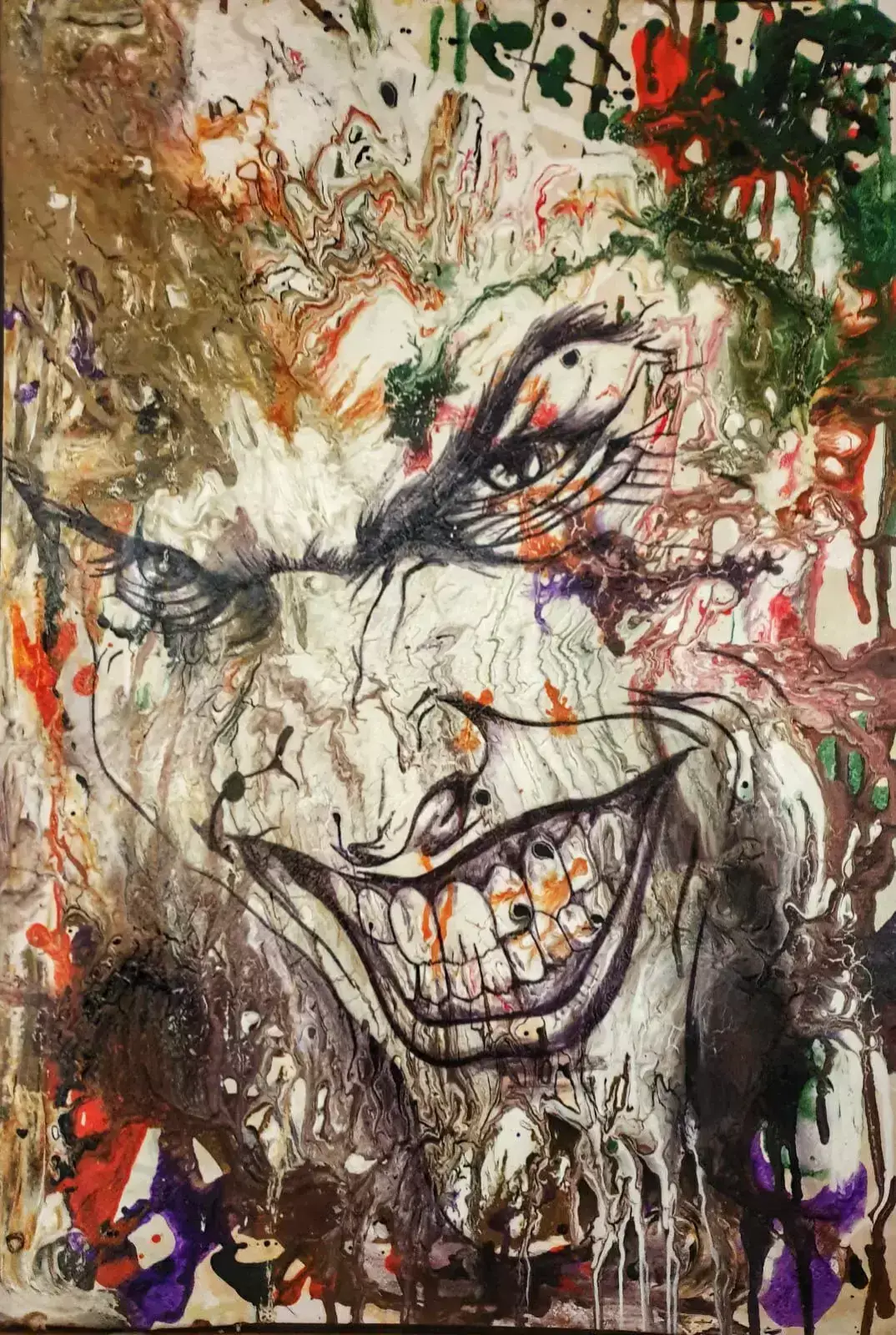 JOKER: Inizio della nuova ERA. Le macchie di colore prendono vita. Entrano in risonanza con il soggetto. Ne definiscono i particolari.  